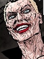 Joker-esque blonde dominatrix - Picture 2