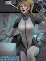 Spacesuit blonde gets collared and - Picture 2