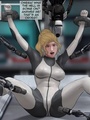 Tight spacesuit blonde is about to get - Picture 4