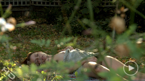 Hairy redhead Australian teen Anaya reading - XXX Dessert - Picture 4