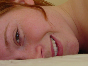 Slim Australian 18 yo Estelle rubbing her l - XXX Dessert - Picture 4