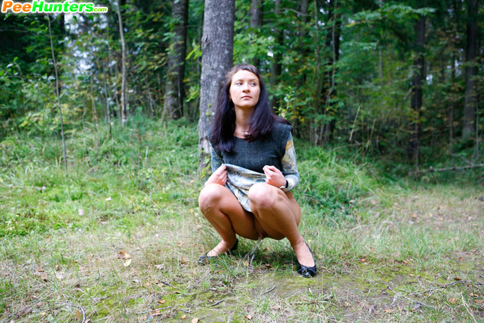 Nasty teen doing water sports in the forest glade - XXXonXXX - Pic 9