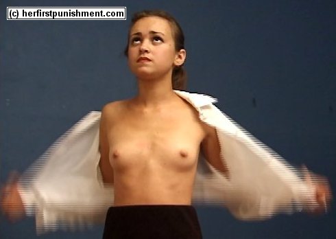 Gorgeous student gets her ass slapped hard  - XXX Dessert - Picture 3