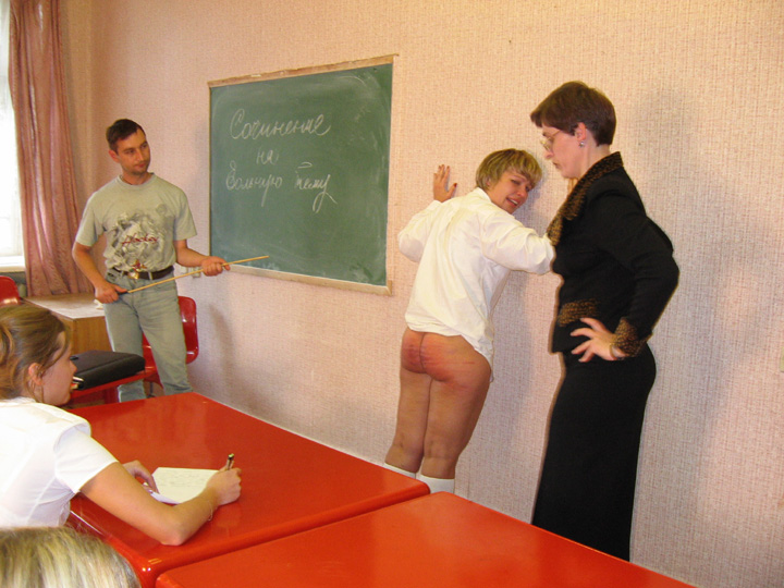Really harsh spanking applied to the school - XXX Dessert - Picture 13