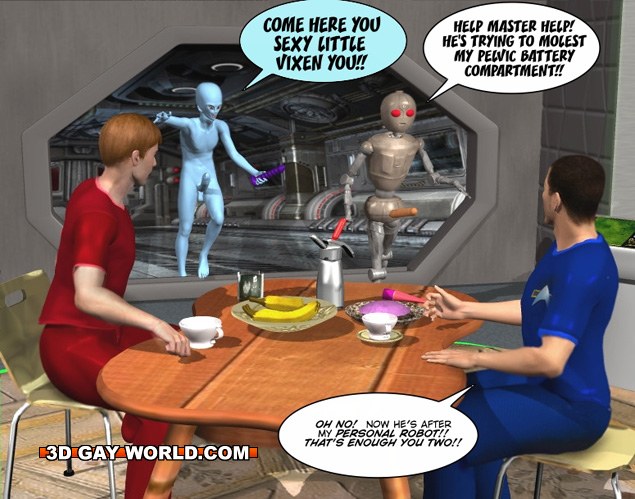 Horny alien wants to fuck everything in - Silver Cartoon - Picture 15