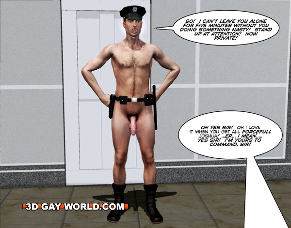 Hot gay cartoons sex behind closed door at the bank. - Picture 11