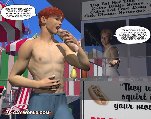 Gay male cartoons having fun at the carnival. Tags: - Picture 10