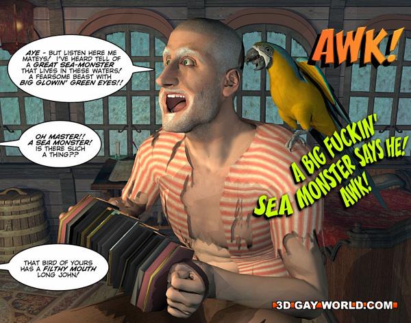 Bird Cartoon Sex Fuck - One good gay fuck at the sea in free sex - Silver Cartoon - Picture 1