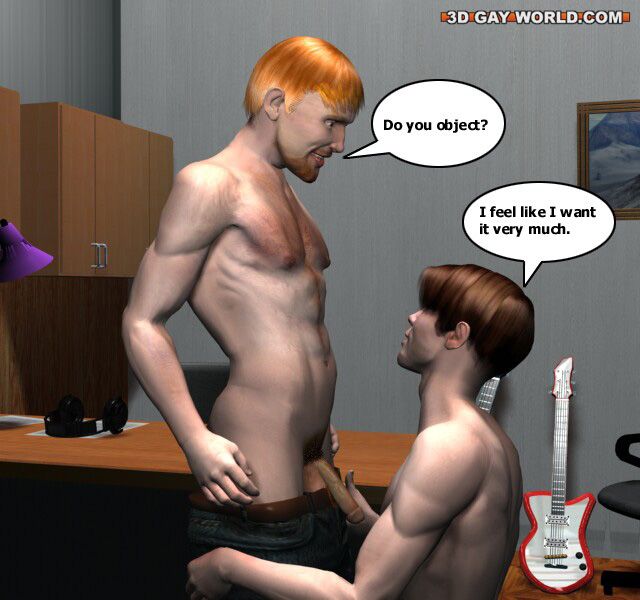 Artists having hot gay 3d sex before - Silver Cartoon - Picture 10