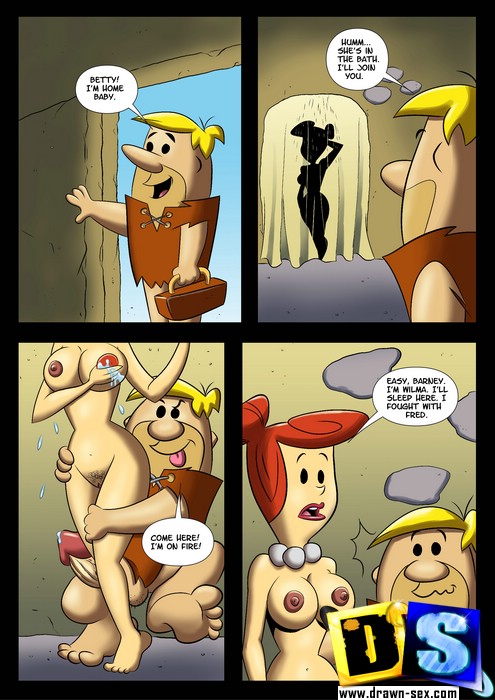 Sexy toon chickWilma Flintstone cheating her husband - Picture 1