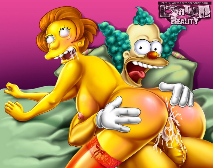 Horny Simpson toons enjoying hard cocks and big - Picture 3