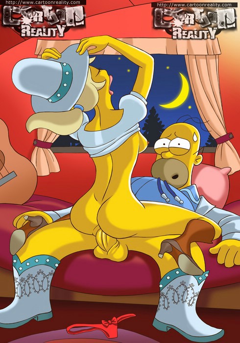 Sex hungry Simpsons cartoons are real pro in cock - Picture 2