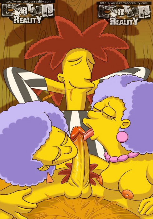 Sex hungry Simpsons cartoons are real pro in cock - Picture 3