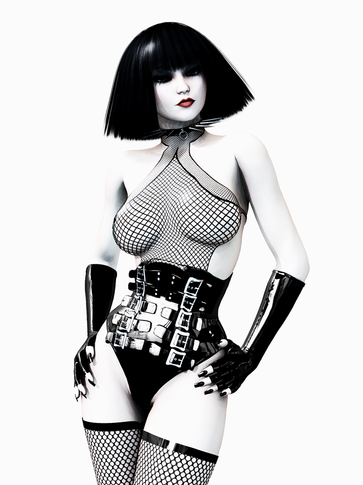Hot delicious 3d nymphs wearing latex willingly - Picture 7