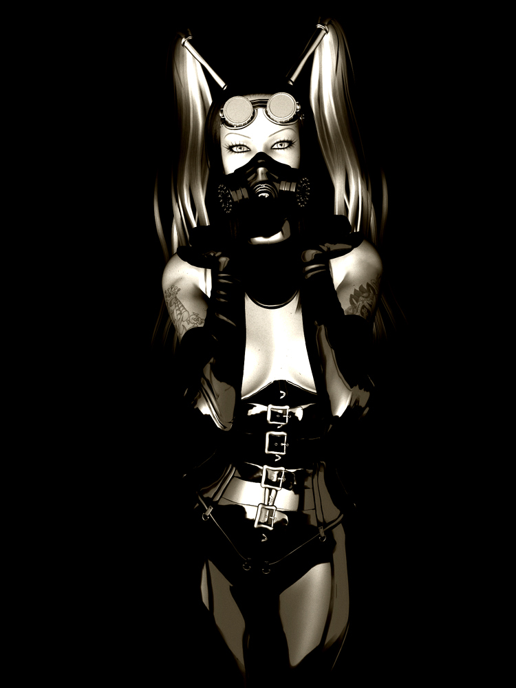 Hot delicious 3d nymphs wearing latex willingly - Picture 9
