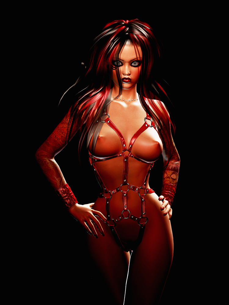 750px x 1000px - Smoking hot 3d babes in latex uniform - Silver Cartoon - Picture 10