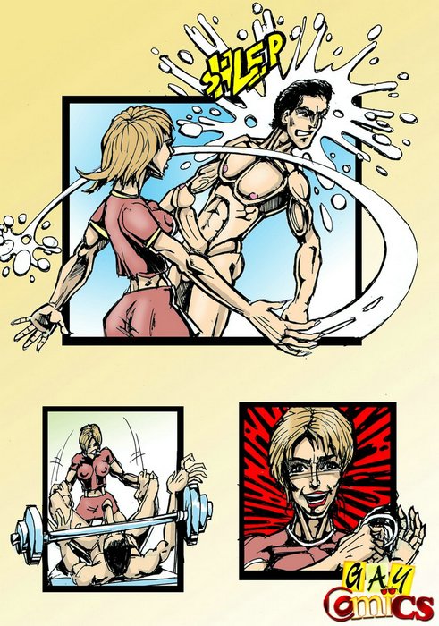 Cartoon Sex and hot scenes between a shemale and a - Picture 6