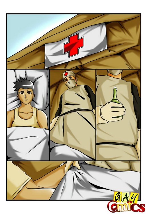 Realy hot gay sex on the hospital bed - Silver Cartoon - Picture 3
