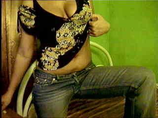 Kinky girl with tight jeans teasing and sho - XXX Dessert - Picture 12