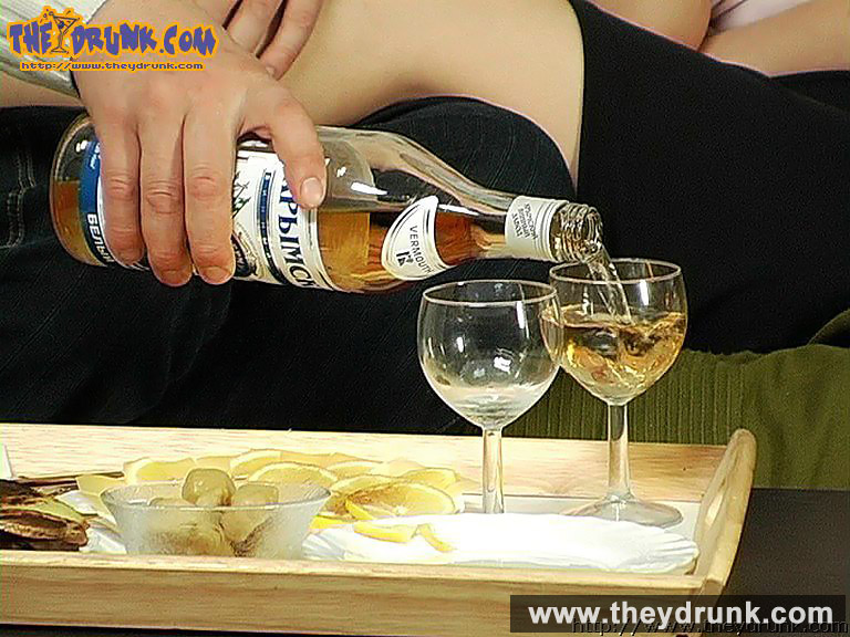 This lucky guy clings glasses with his sexbomb babe and they end up in a lustful 69 - XXXonXXX - Pic 8