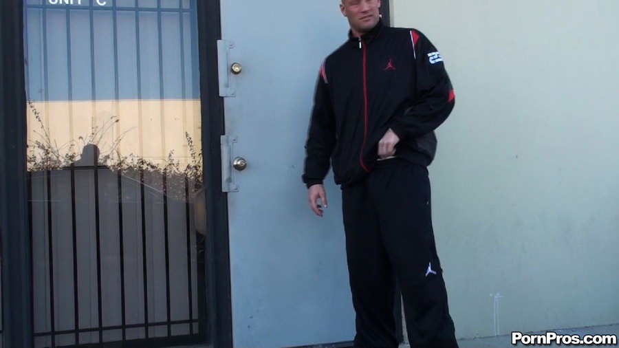 Opened the door to the naked in public jerker and was all covered with his sperm! - XXXonXXX - Pic 7