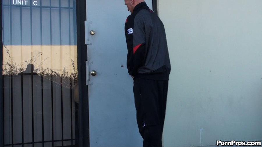 Opened the door to the naked in public jerker and was all covered with his sperm! - XXXonXXX - Pic 8