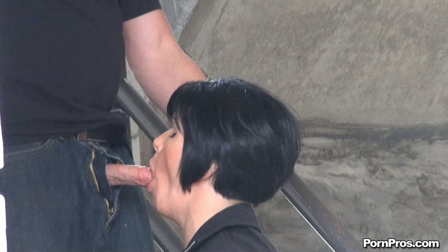 Did that super raunchy babe on the stairs of sex in public spot - XXXonXXX - Pic 8