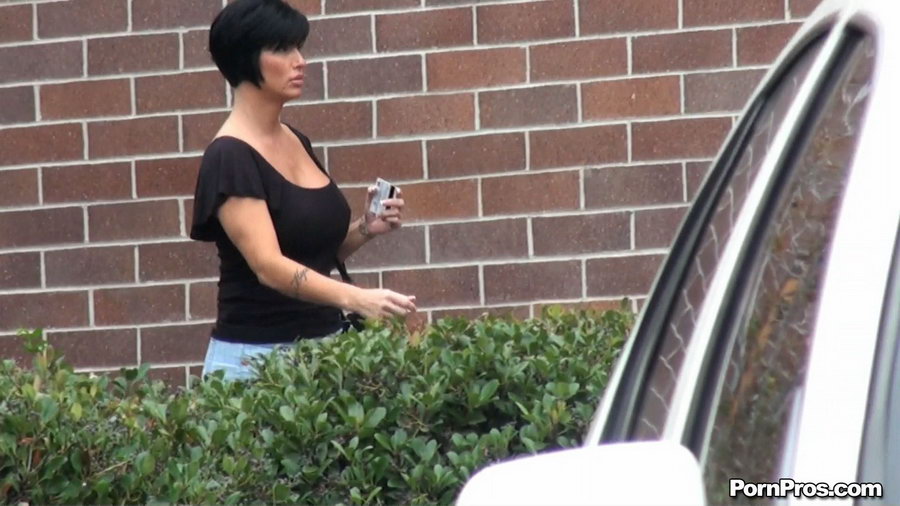 Here is guy getting that stout brunette undressed in public sex way - XXXonXXX - Pic 12