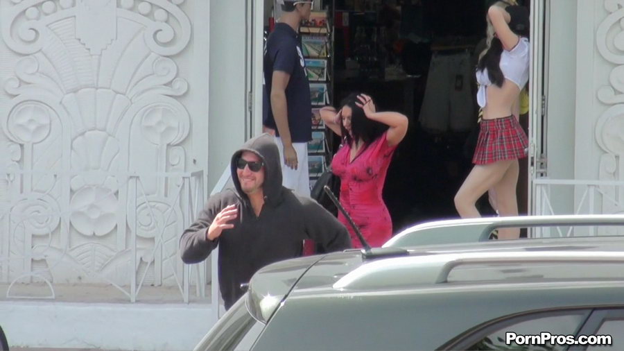 Got her sex in public red dress all cummed by the stranger! - XXXonXXX - Pic 12