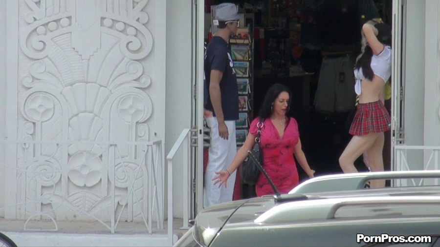 Got her sex in public red dress all cummed by the stranger! - XXXonXXX - Pic 16