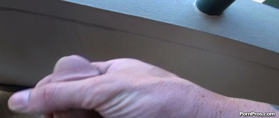 Saw a flood of white sticky seminal fluid on the asphalt as a result of public masturbation! - XXXonXXX - Pic 3