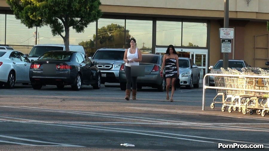 Moved dress off one brunette and tossed down the public sex leg-wear of another - XXXonXXX - Pic 7