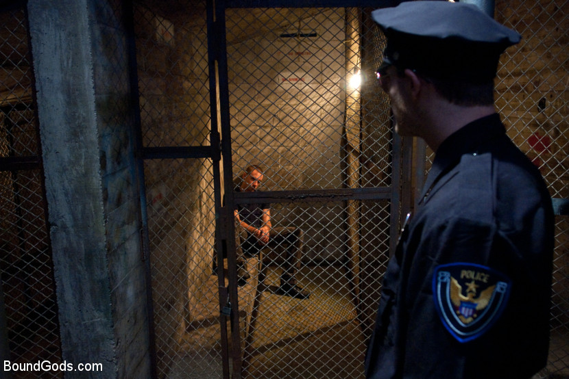 Was almost murdered by his free xxxgay police officer behind the bars… - XXXonXXX - Pic 1