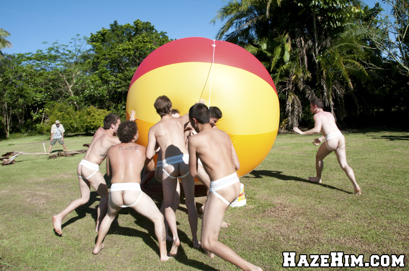 Division of men get together holding back their rifles and rejoicing at collective gay sex!!! - XXXonXXX - Pic 5