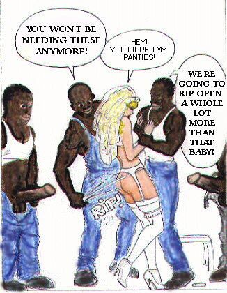 Muscular toon black guy penetrating - Silver Cartoon - Picture 4