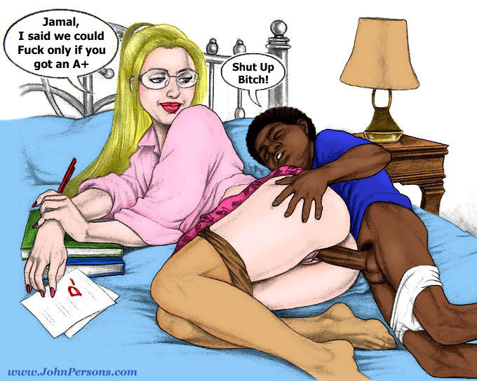 Petite Butt Cartoon Porn - Hot black cock sucking action and white girls get their ...