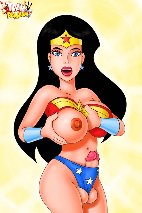 Wonder Woman Xxx Cartoon Porn - Daring wonder woman wants you take a taste of her plump ...