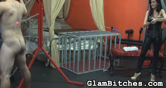 Two hot babes humiliating their slaves keep - XXX Dessert - Picture 14