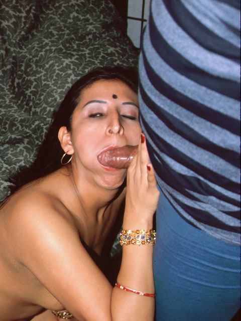 Indian Girl Gives Blowjob For Orgasm On Sof - XXX Dessert - Picture 6