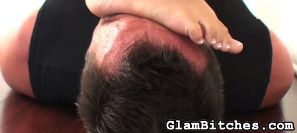 Dirty blonde bitch uses her enslaved dude a - XXX Dessert - Picture 9