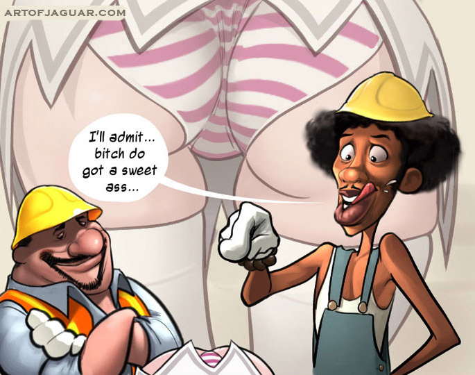 Two dudes want to fuck sexy chick in toon sex comics - Picture 2