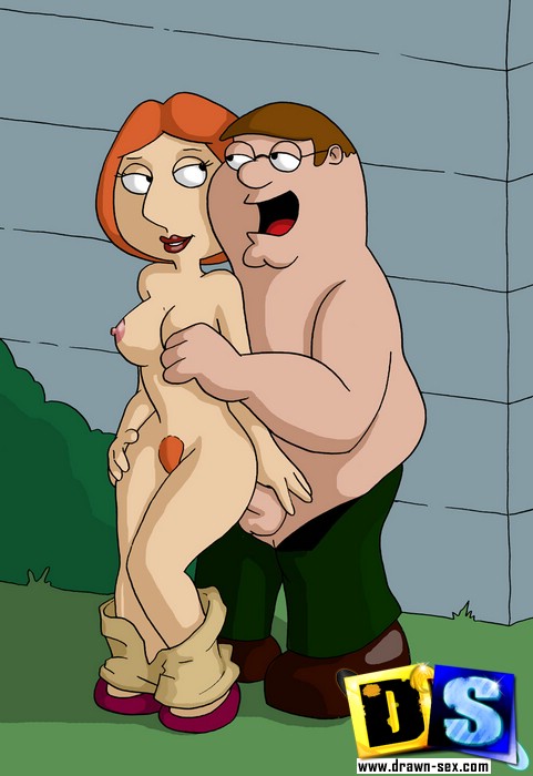 Naughty Peter and Lois Griffins fucking all nude - Picture 1