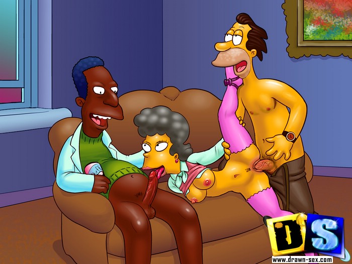 Sex hungry Waylon Smithers and Montgomery Burns - Picture 1