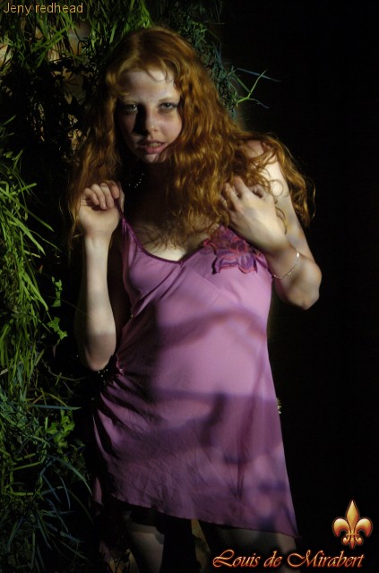 Wonderful artistic erotic pics with red cur - XXX Dessert - Picture 2