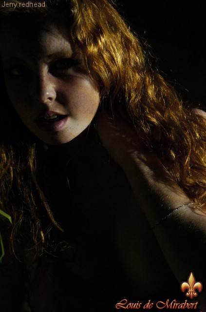 Wonderful artistic erotic pics with red cur - XXX Dessert - Picture 5