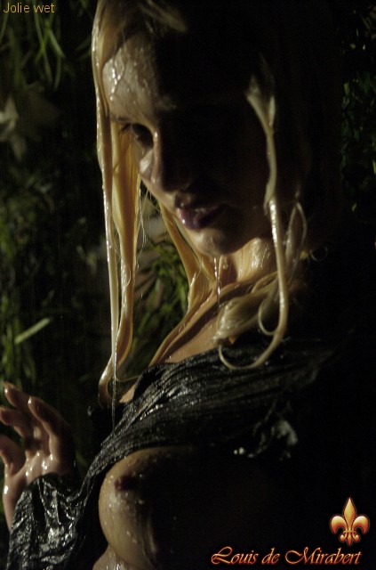 Sexy blonde teen with a black shirt and red - XXX Dessert - Picture 10