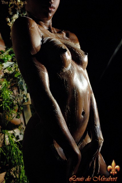 Bodacious ebony chick demonstrating her sex - XXX Dessert - Picture 7