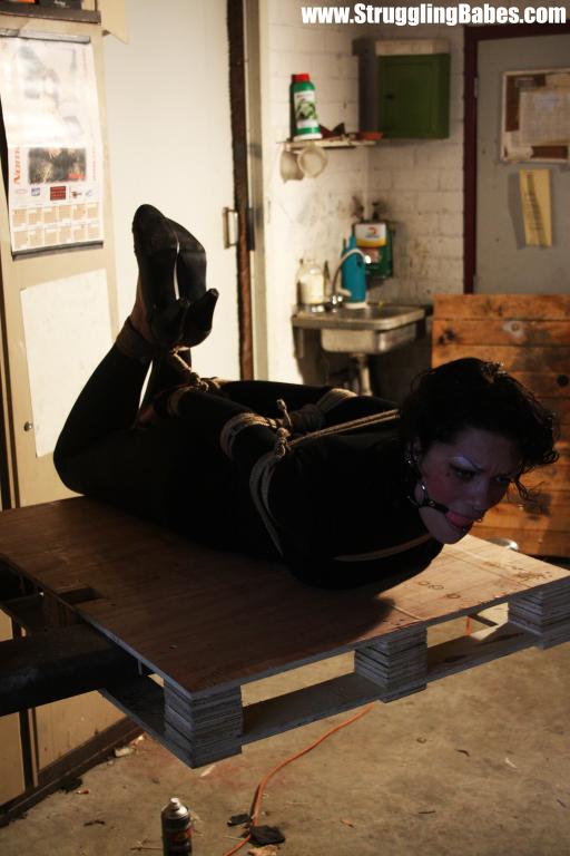 Curly full clothed brunette girl in distres - XXX Dessert - Picture 9