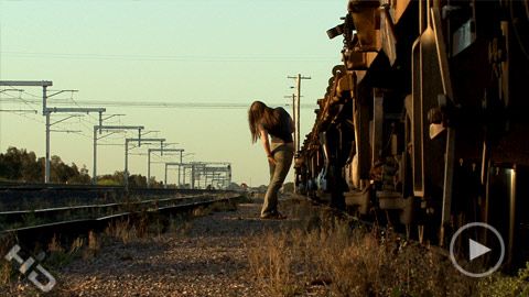 Lustful blonde chick masturbating on the floor of her bedroom - XXXonXXX - Pic 1