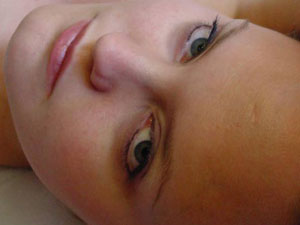 Long-haired blonde bitch shooting herself naked in front of the mirror - XXXonXXX - Pic 1